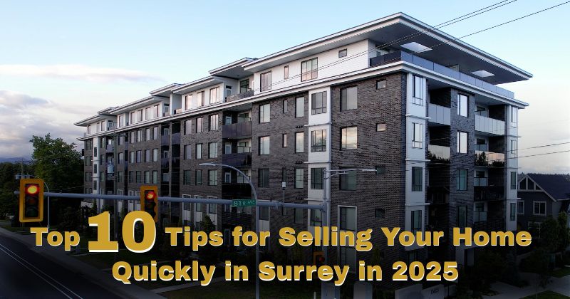 Top 10 Tips for Selling Your Home Quickly in Surrey in 2025
